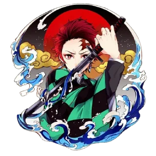 Sticker from Tanjiro Kamado
@Blue_Rose_Sword