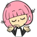😕 emoji Hacker Girl Telegram sticker 10 of 43