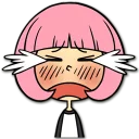 😭 emoji Hacker Girl Telegram sticker 20 of 43