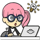 💡 emoji Hacker Girl Telegram sticker 12 of 43