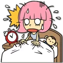 ⏰ emoji Hacker Girl Telegram sticker 16 of 43