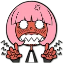 😡 emoji Hacker Girl Telegram sticker 14 of 43