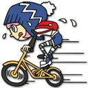 🚵 emoji Hacker Girl Telegram sticker 2 of 43