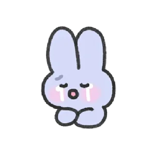 Sticker from cry кролл  !! ୨ 🐇 ୧ @nkplz