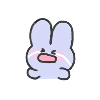 Sticker from cry кролл  !! ୨ 🐇 ୧ @nkplz