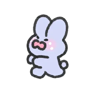 Sticker from cry кролл  !! ୨ 🐇 ୧ @nkplz
