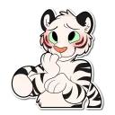 Sticker from White Tiger