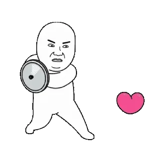 Sticker from 雙下巴阿北-10