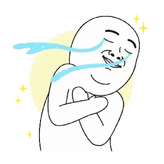 😊 emoji 雙下巴阿北-10 Telegram sticker 17 of 24
