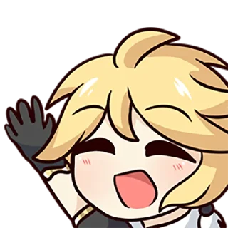 Sticker from Genshin Impact stickers by @MelonbreadFBP