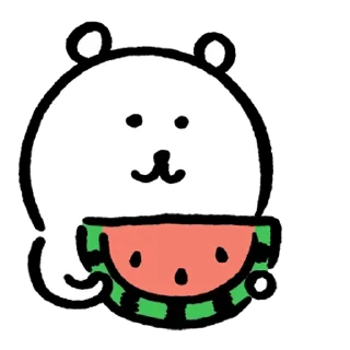 🍉 emoji Kakao Joke Bear (Feat. Like a Joke Bear) Telegram sticker 16 of 24