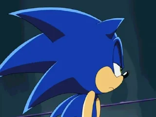 😔 emoji Sonic X Telegram sticker 19 of 46