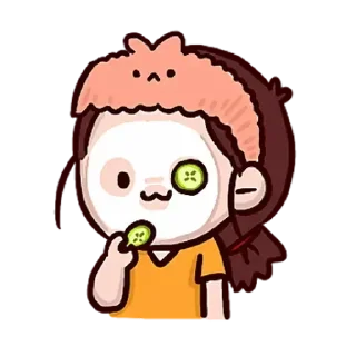 😊 emoji 小爾的日常5 Telegram sticker 11 of 19