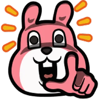 Sticker from Dear Animal Costume Animated Emoji @kal_pc