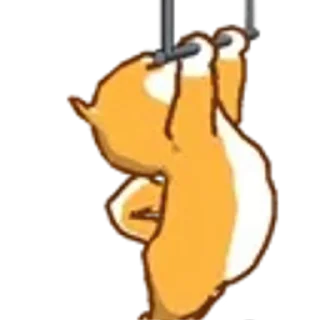 😊 emoji 運動柴犬 Telegram sticker 4 of 50