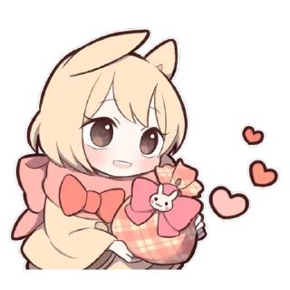 Sticker from SWEETIE BUNNY 2 uzume Ver.