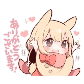 Sticker from SWEETIE BUNNY ANOTHER uzume Ver.