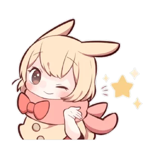 Sticker from SWEETIE BUNNY 5 uzume Ver.