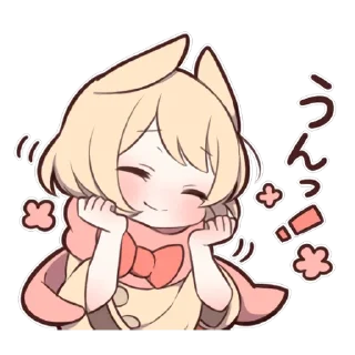 Sticker from SWEETIE BUNNY 2 uzume Ver.
