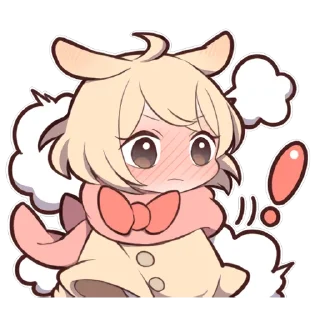 😳 emoji SWEETIE BUNNY 2 uzume Ver. Telegram sticker 22 of 40