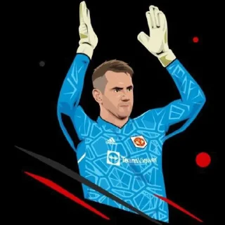 Sticker from Manchester United