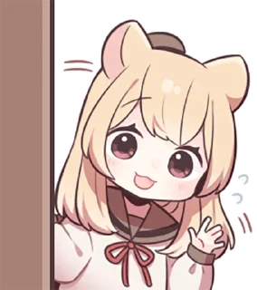 hamstar-girl by sazi@LINE sticker 2