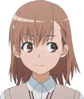 Sticker from Misaka Mikoto