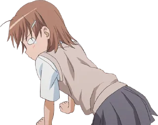 Sticker from Misaka Mikoto