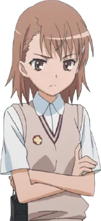 Sticker from Misaka Mikoto