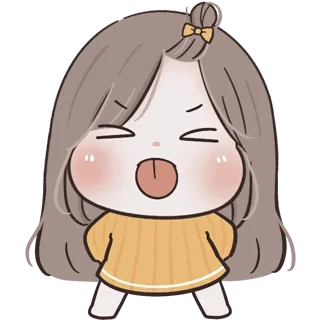 🩰 emoji baby chubby girl 5 — @darkestlace Telegram sticker 19 of 40