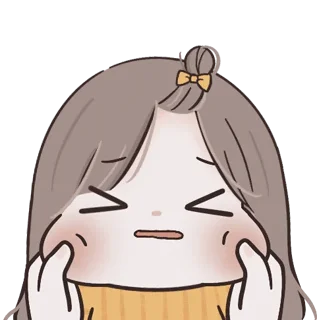 🩰 emoji baby chubby girl 5 — @darkestlace Telegram sticker 3 of 40