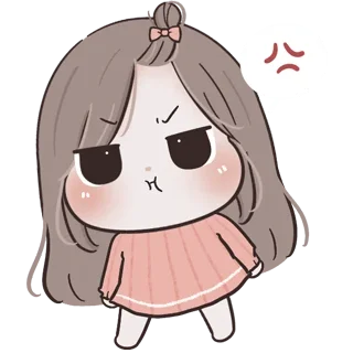 🩰 emoji baby chubby girl 5 — @darkestlace Telegram sticker 24 of 40
