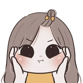 🩰 emoji baby chubby girl 5 — @darkestlace Telegram sticker 2 of 40