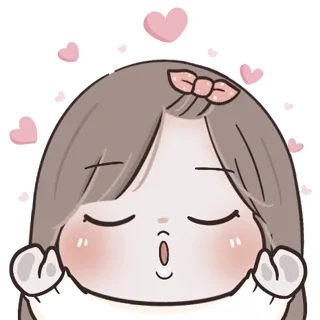 Sticker from baby chubby girl 6 — @darkestlace、