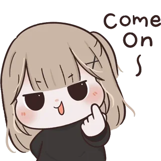 Sticker from baby chubby girl 4 — @DARKESTLACE