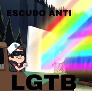Sticker from a