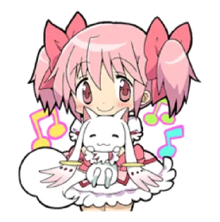 Sticker from Puella Magi Madoka Magica