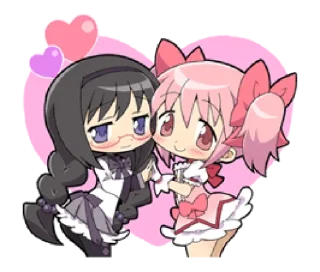 Sticker from Puella Magi Madoka Magica