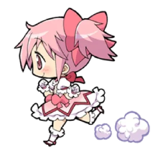 Sticker from Puella Magi Madoka Magica