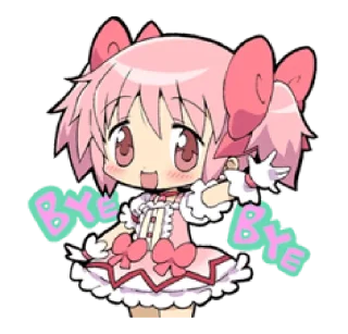 Sticker from Puella Magi Madoka Magica