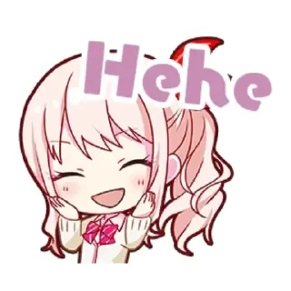 😊 emoji mizuki akiyama Telegram sticker 7 of 17