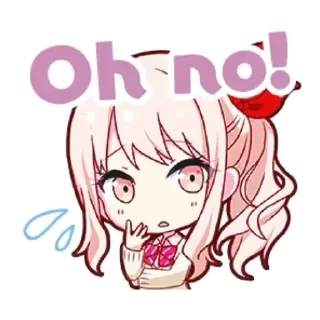 😊 emoji mizuki akiyama Telegram sticker 6 of 17