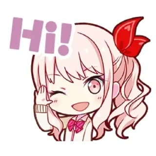 Sticker from mizuki akiyama