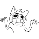 Sticker from allosaurex dribble bits