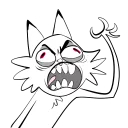😡 emoji allosaurex dribble bits Telegram sticker 22 of 89