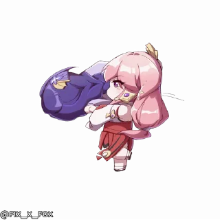 🤗 emoji Andrómeda's video pack (@HoshinoXproBot) Telegram sticker 16 of 24