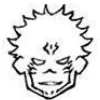 😏 emoji @its_silence (ryōmen sukuna) Telegram sticker 17 of 200