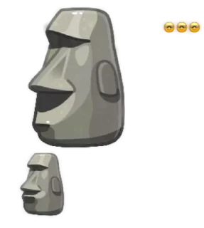 ✌ emoji @baddass_fufa 🗿🗿🗿 Telegram sticker 14 of 120