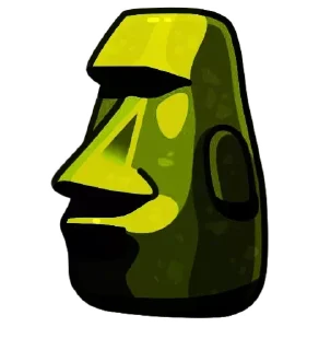 🗿 emoji @baddass_fufa 🗿🗿🗿 Telegram sticker 7 of 120