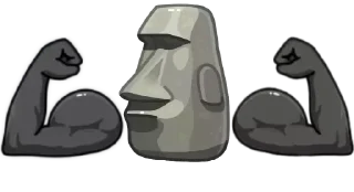🗿 emoji @baddass_fufa 🗿🗿🗿 Telegram sticker 24 of 120